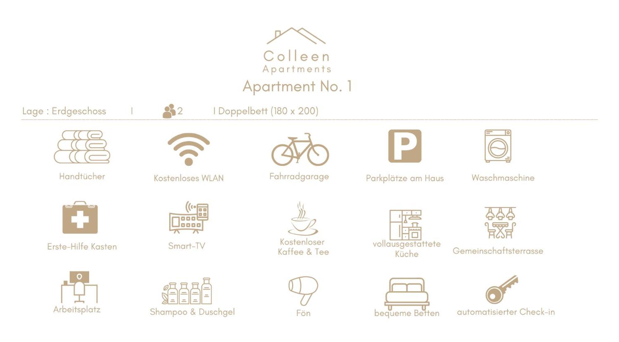 Colleen Apartments - Minden, Hermannstrasse Habitación foto
